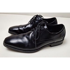 Stacy Adams 20144 Wayde Black Leather Oxford Dress Shoe Men's Size 10.5M